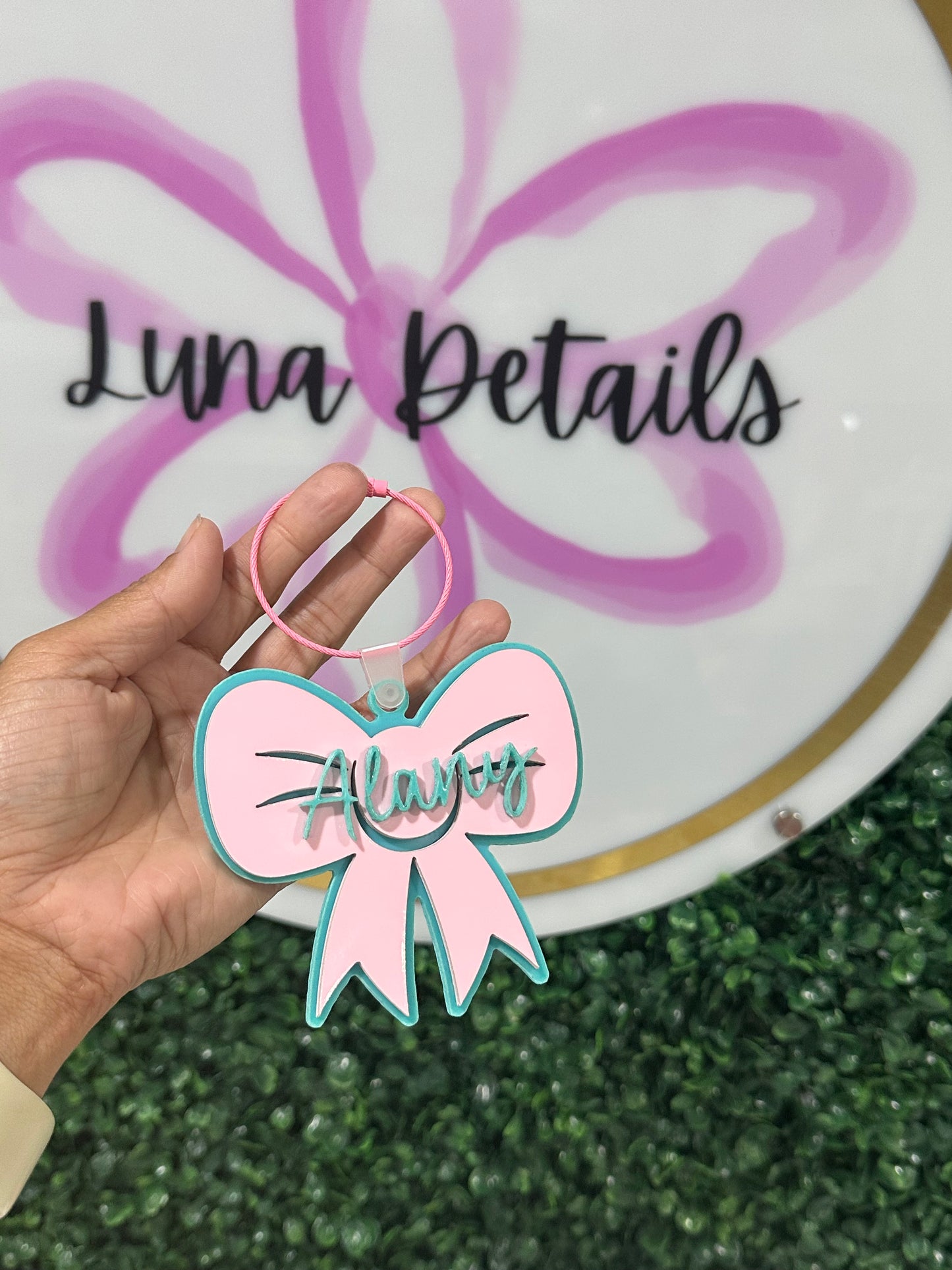Llavero para mochila personalizado