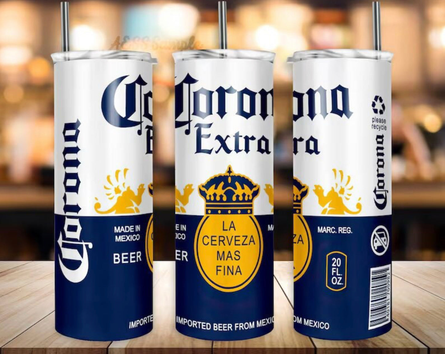 Corona Skinny Tumbler