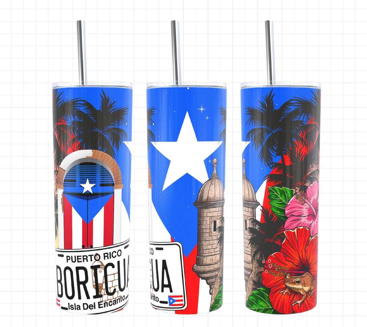 Puerto Rico Tumbler