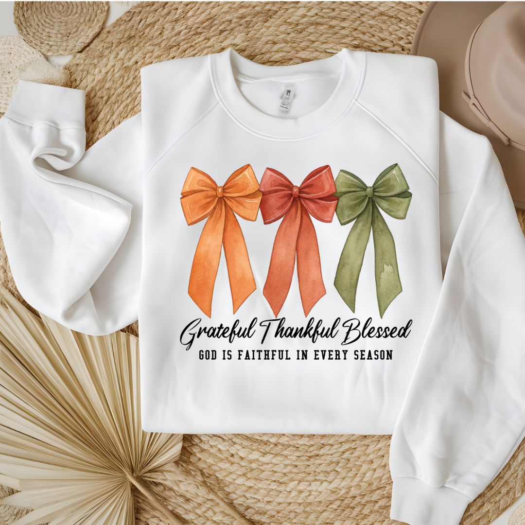 Grateful Thankful Sweatshirt