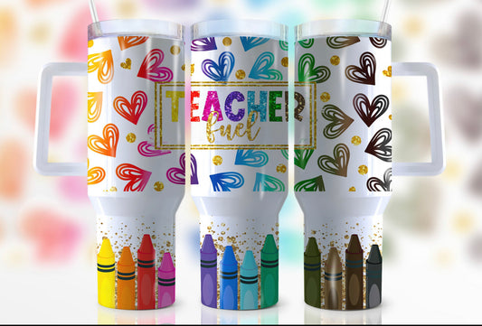 Teacher Full Color 40 oz