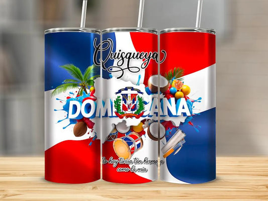 Dominicano Skinny Tumbler