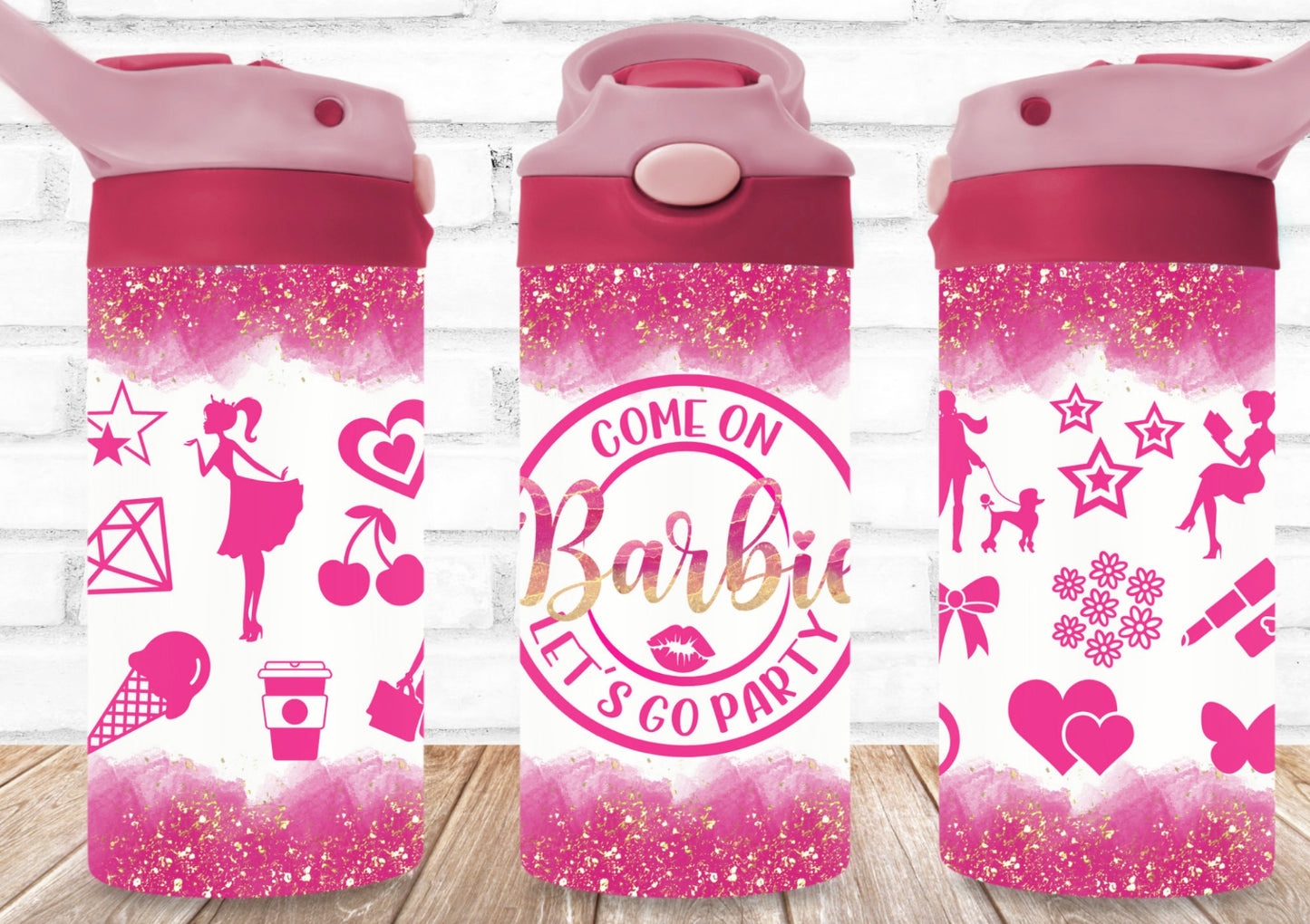 Barbie Pink Tumbler Kids