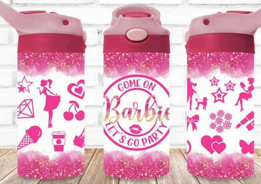 Barbie Pink Tumbler Kids