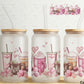 Coffee Love Latte Glass Cups