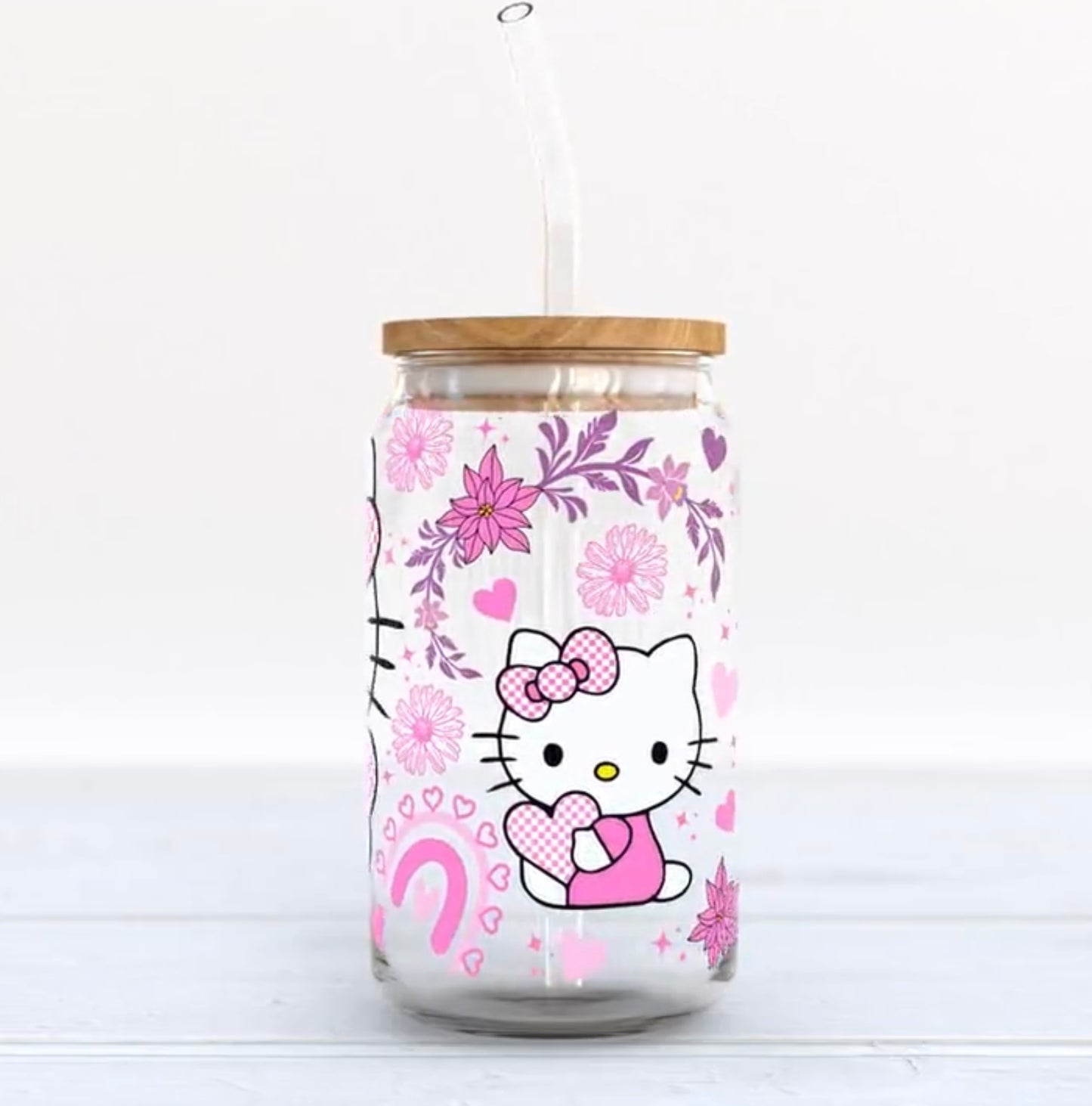 Hello Kitty glass Cups