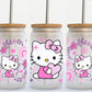 Hello Kitty glass Cups